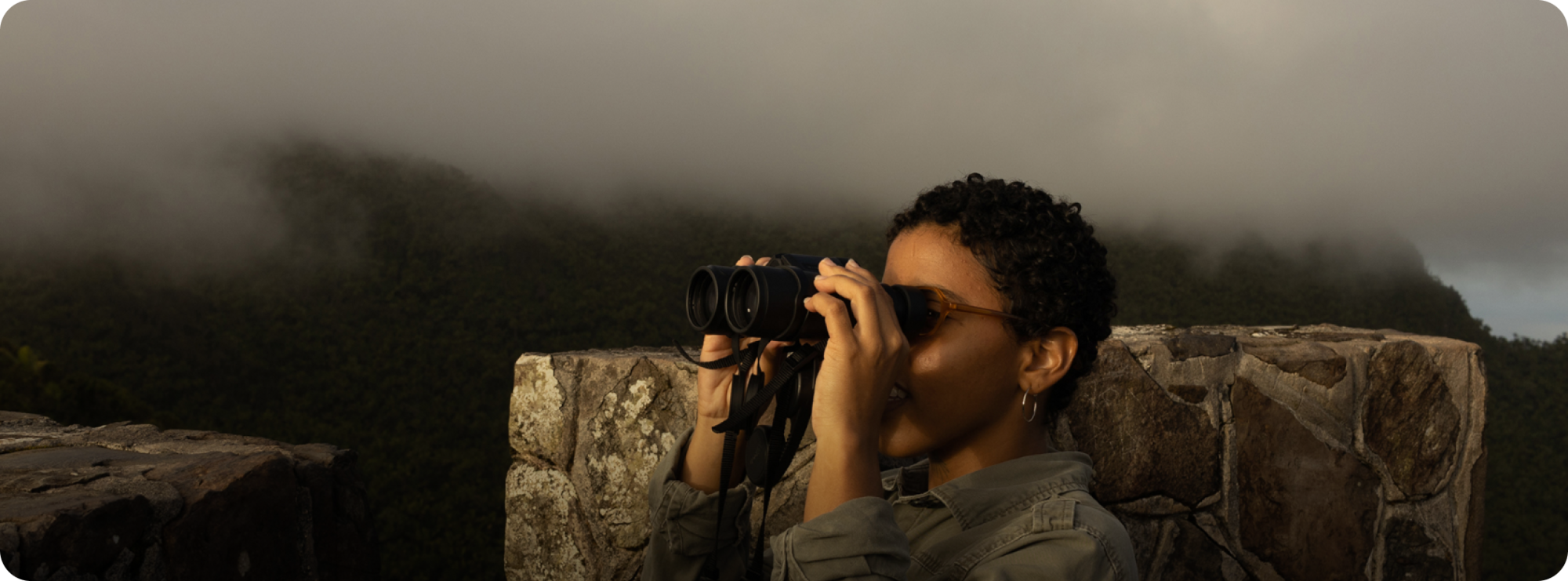 Scenic view of El Yunque National Forest